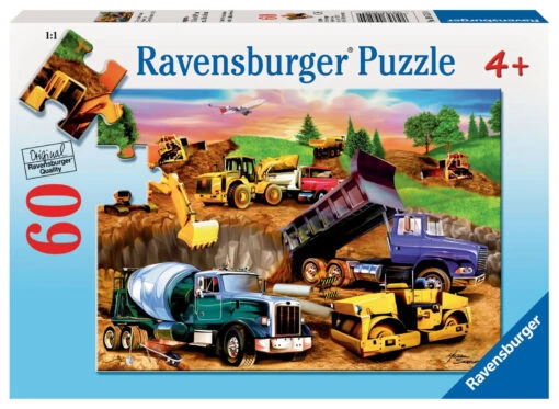 Ravensburger Construction Crowd 60 Pc Puzzle -Children Toys Store 25szraak