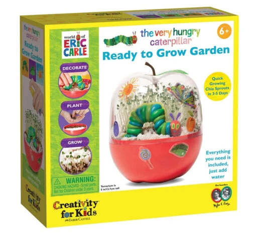 The Very Hungry Caterpillar Ready To Grow Garden -Children Toys Store CREATIVITY FOR KIDS BUSY BEE TOYS