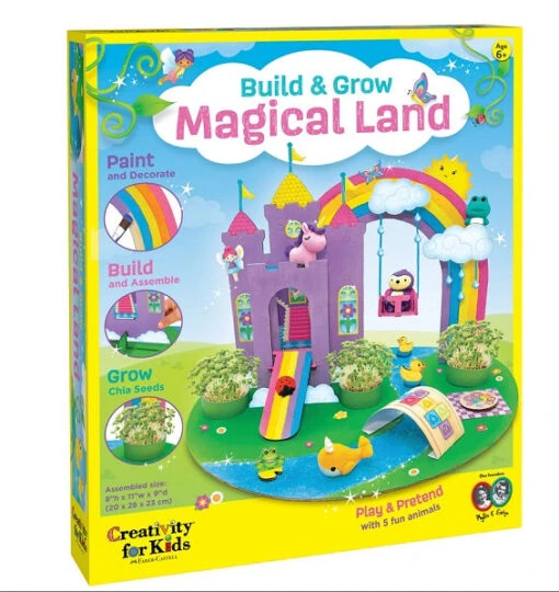 Build & Grow Magical Land -Children Toys Store CREATIVITY FOR KIDS build and grow magical land BUSY BEE TOYS