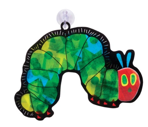 The Very Hungry Caterpillar Sticker Suncatchers -Children Toys Store CREATIVITY FOR KIDS eric carle very hungry caterpillar sticker suncatcher 01 BUSY BEE TOYS