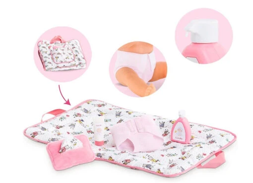 Corolle Baby Changing Accessories Set -Children Toys Store Corolle baby doll changing accessory set 140360 01 busybeetoys