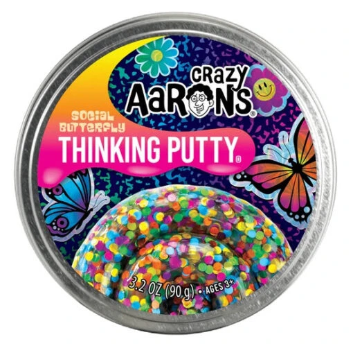 Social Butterfly Thinking Putty -Children Toys Store Crazy aaron social butterfly TF020 busy bee toys