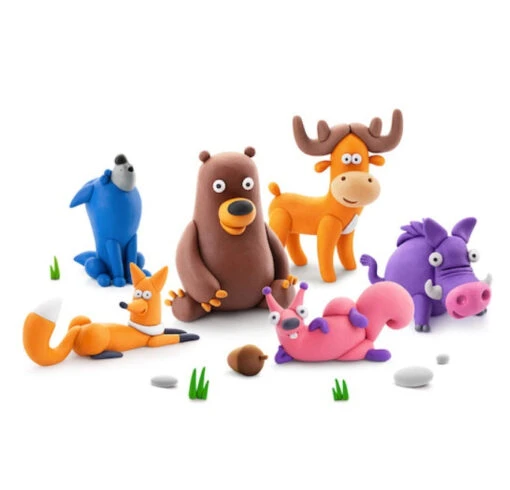 Hey Clay- Forest Animals -Children Toys Store Fat brain hey clay Forest animals FA424 1 busy bee toys