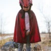 Great Pretenders Ruby The Metallic Dragon Cape, Size 3-4 -Children Toys Store Great pretender ruby metallic dragon dress up cape 3 4 01 busybeetoys.net