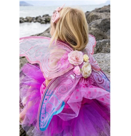 Great Pretenders Pink & Blue Fairy Blossom Wings -Children Toys Store Great pretenders Fairy Blossom Wings Pink Blue busybeetoys 17420