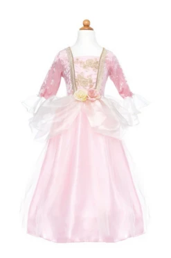 Great Pretenders Pink Rose Princess Dress, Size 5-6 -Children Toys Store Great pretenders Pink Rose Princess Dress 04 at busybeetoys.net