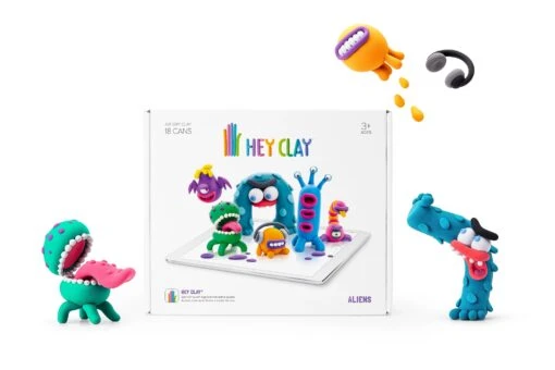 Hey Clay - Aliens -Children Toys Store HEY016 HEYCLAY GLOBAL Pack 003 04 X1 0150 RGB