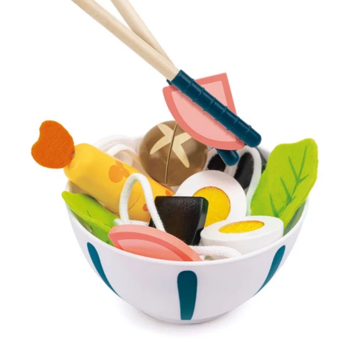 Hape Slurp-Slurp Udon Set -Children Toys Store Hape Slurp Slurp Udon kitchen playSet E3196 01 busybeetoys.net