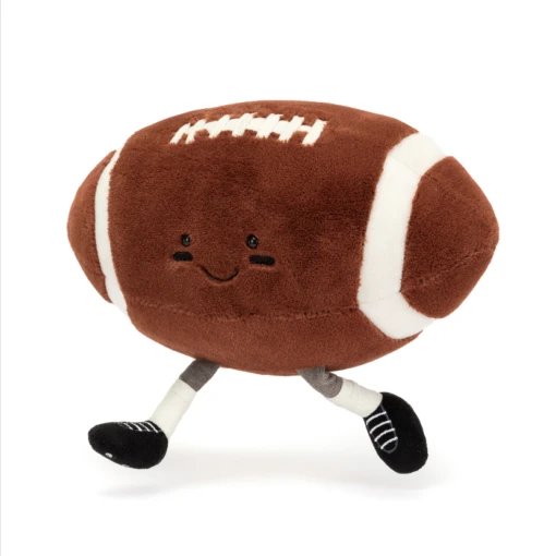 JELLYCAT Amuseable Sports Football -Children Toys Store Jellycat AS2USF 02 amuseable sports football busybeetoys.net