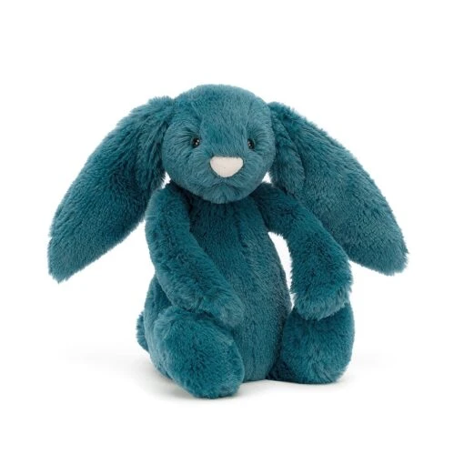 JELLYCAT Small Bashful Mineral Blue Bunny -Children Toys Store Jellycat BASS6MBB bashfulbunny mineral busybeetoys