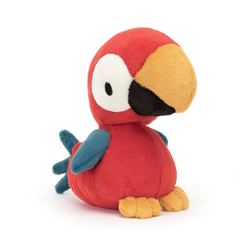 JELLYCAT Bodacious Beak Parrot -Children Toys Store Jellycat Bodacious Beak Parrot bod3bp busybeetoys.net