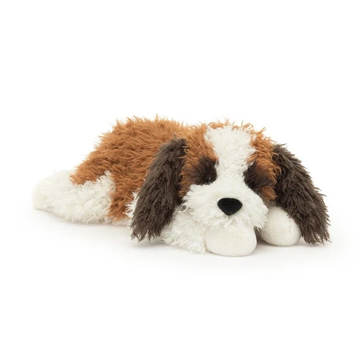 JELLYCAT Floofie St Bernard -Children Toys Store Jellycat Floofie St Bernard FLO1STB busybeetoys.net