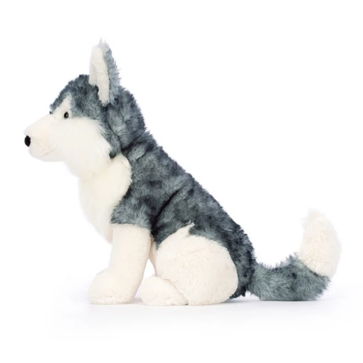 JELLYCAT Jackson Husky -Children Toys Store Jellycat Jackson Husky JAC3H side busybeetoys.net