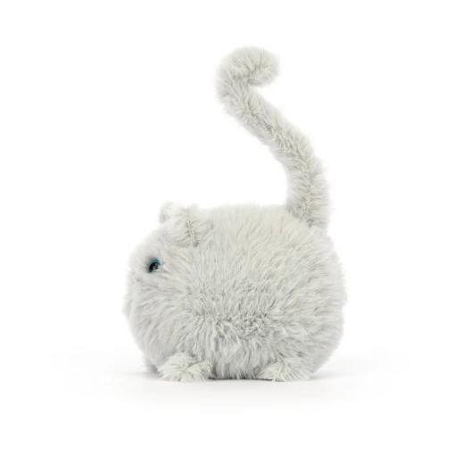 JELLYCAT Grey Kitten Caboodle -Children Toys Store Jellycat Kitten Caboodle Grey kic3gr side busybeetoys.net