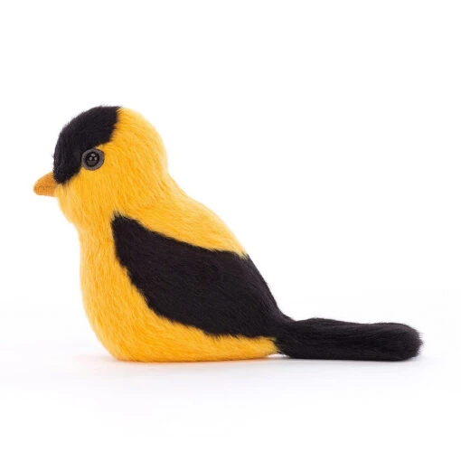 JELLYCAT Birdling Goldfinch -Children Toys Store Jellycat birdling BIR6G side at busybeetoys.net