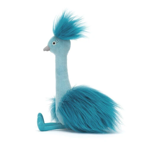 JELLYCAT Fou Fou Peacock -Children Toys Store Jellycat foufou peacock FOU3P 01 busybeetoys.net