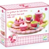 Djeco Lili Rose's Wooden Tea Party Set -Children Toys Store LiliRoseteaset