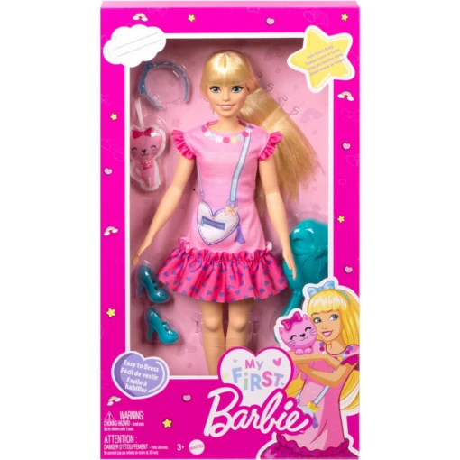 MATTEL My First Barbie Malibu Doll -Children Toys Store Mattel my first barbie 01 busybeetoys.net