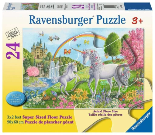 Ravensburger Prancing Unicorns 24 Pc Floor Puzzle -Children Toys Store a 038dabab ee21 4a36 a811 62fd8f1a816e