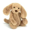 JELLYCAT Medium Bashful Toffee Puppy -Children Toys Store bass6tpus