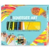 Squeegee Art -Children Toys Store bright stripes squeegee art busybeetoys.net