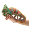 Folkmanis Small Chameleon Puppet -Children Toys Store c1 cdfca1c4 3747 4d66 88b7 86018e4dd693