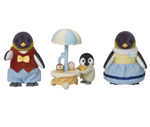 Penguin Family -Children Toys Store calico critters penguin family 01 busybeetoys