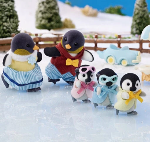 Penguin Family -Children Toys Store calico critters penguin family busybeetoys