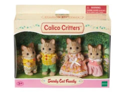 Sandy Cat Family -Children Toys Store calico critters sandy cat family pkg busybeetoysne