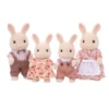 Milk Rabbit Family -Children Toys Store calico critters sweet pea rabbit family busybeetoy