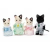 Tuxedo Cat Family -Children Toys Store calico critters tuxedo cat family busybeetoys doyl