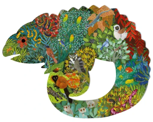 Djeco Puzz'art Chameleon 150 Pc Puzzle -Children Toys Store