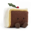 JELLYCAT Amuseable Slice Of Christmas Cake -Children Toys Store christmascakeslicefrontview