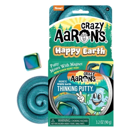 Happy Earth Thinking Putty -Children Toys Store crazy aaron magnetic happy earth putty EH020 busy bee toys