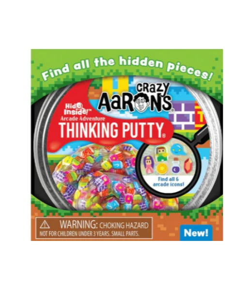 Arcade Adventure Putty -Children Toys Store crazy aaron thinking putty arcade adventure 01 bus