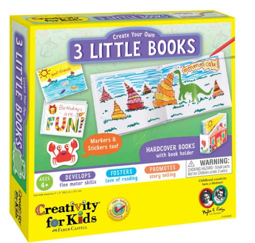 Create Your Own 3 Bitty Books -Children Toys Store createyourown3littlebooks