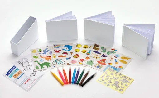 Create Your Own 3 Bitty Books -Children Toys Store createyourown3littlebookscontents