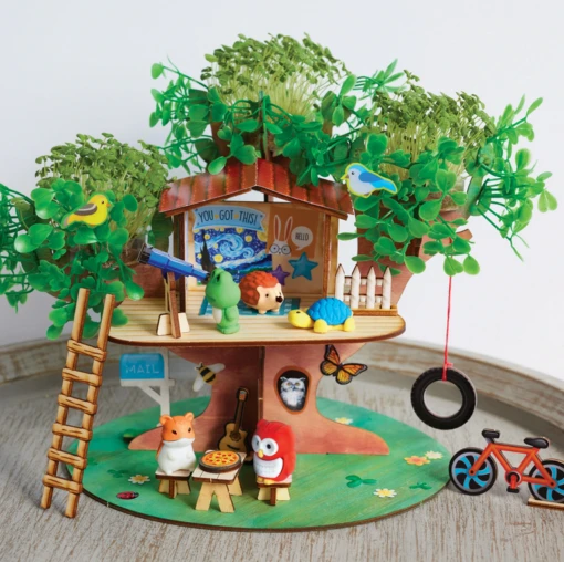 Build & Grow Tree House -Children Toys Store creativity for kids build grow tree house01 busybe