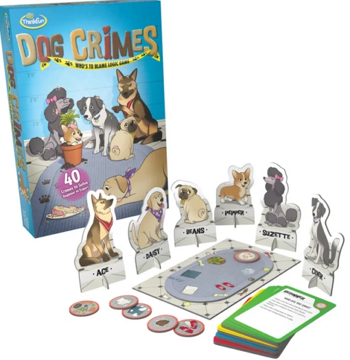 Thinkfun Dog Crimes -Children Toys Store dc