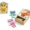 Djeco Dressup Mix & Match Wooden Puzzle -Children Toys Store dj01678