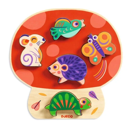 Djeco Anianco Wooden Puzzle -Children Toys Store djeco Anianco Wooden Puzzle DJ01066 busybeetoys