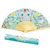 Djeco DIY Koneko Fan -Children Toys Store djeco DIY Koneko Fan coloring folding fan DJ07949 2 busybeetoys