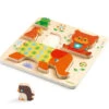 Djeco WoodyPile Wooden Puzzle -Children Toys Store djeco WoodyPile Wooden Puzzle toddler puzzle DJ01056 busybeetoys