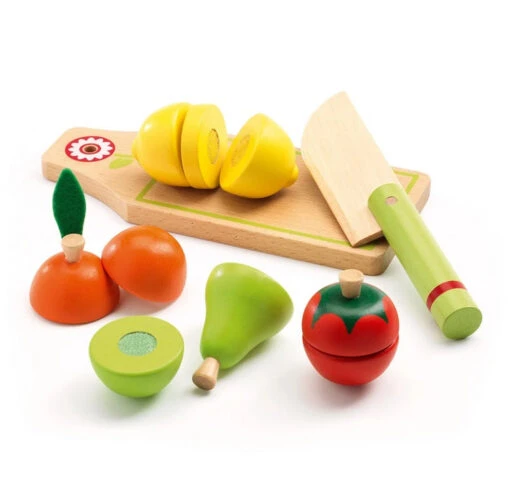 Djeco Cutting Fruit And Vegetables -Children Toys Store djeco cutting fruits veg busybeetoys 1