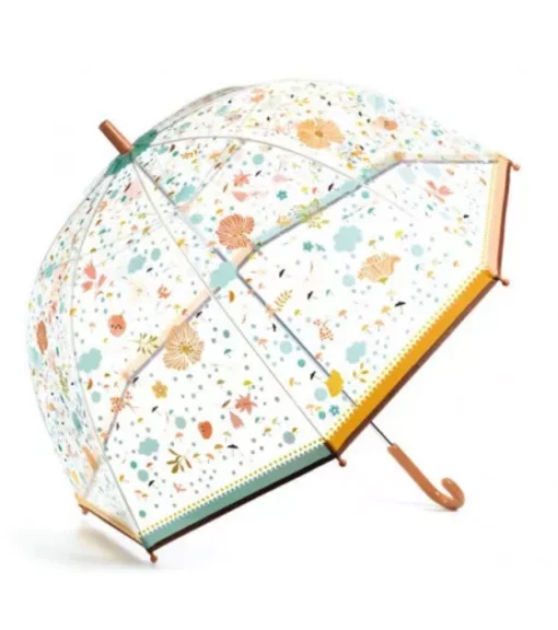 Djeco Little Flowers Adult Umbrella -Children Toys Store djeco dd04720 wild bird umbrella busybeetoys