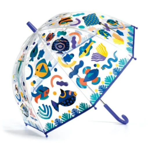 Djeco Fishes Umbrella -Children Toys Store djeco fishes umbrella busybeetoys