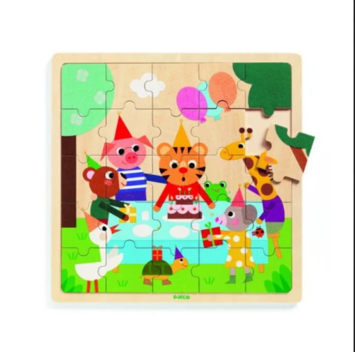 Djeco Puzzlo Happy -Children Toys Store djeco puzzlo happy wooden jigsaw puzzle