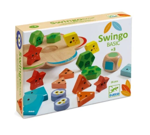 Djeco SwingoBasic Wooden Balancing Game -Children Toys Store djeco swingo basic pkg busy bee toys