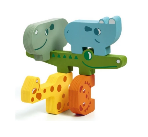 Djeco Ze Totanimo -Children Toys Store djeco ze totanimo wooden animal stacking game busy