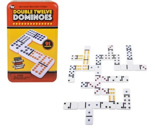 Double 12 Dominoes -Children Toys Store double twelve dominoes busybeetoys